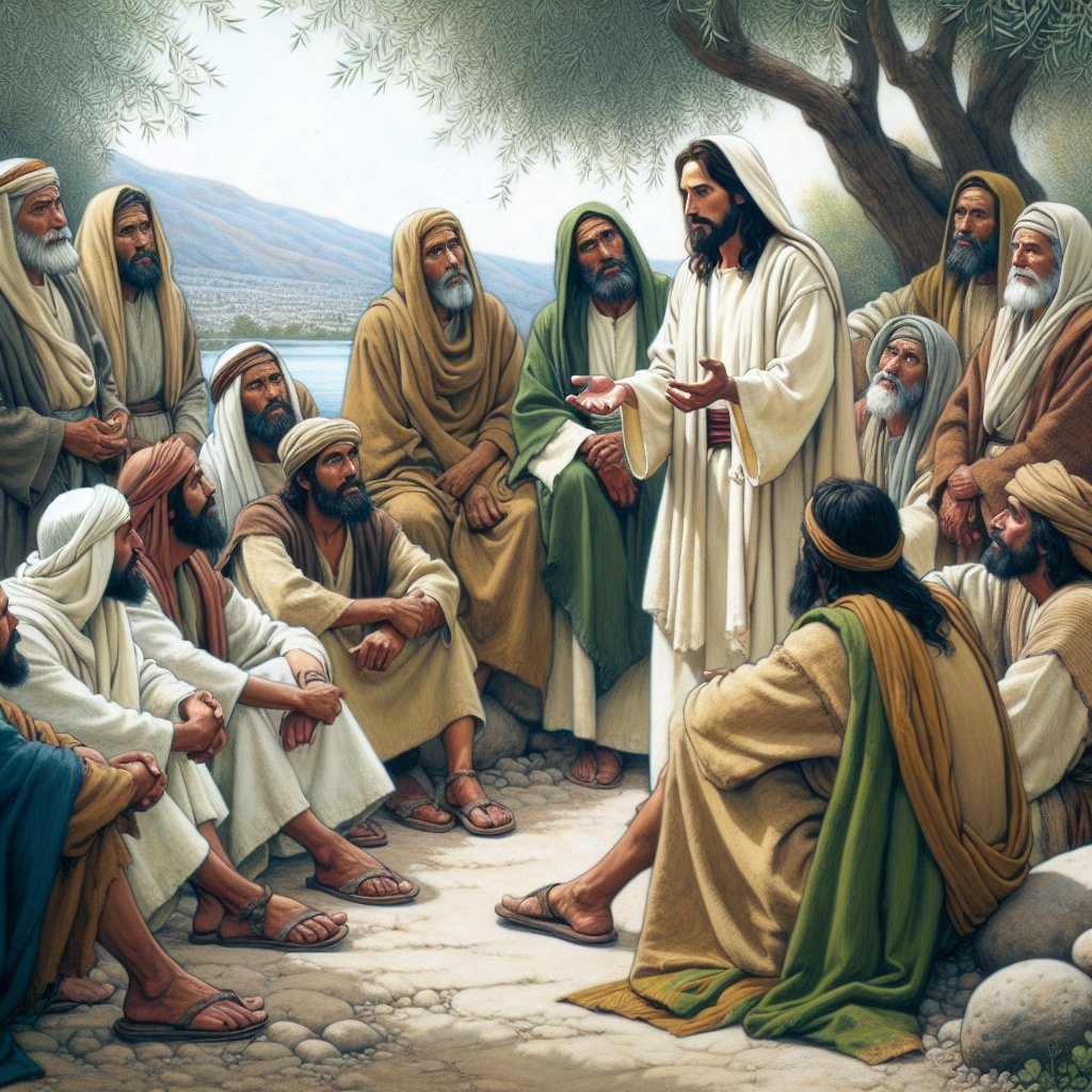 jesus und seine jünger